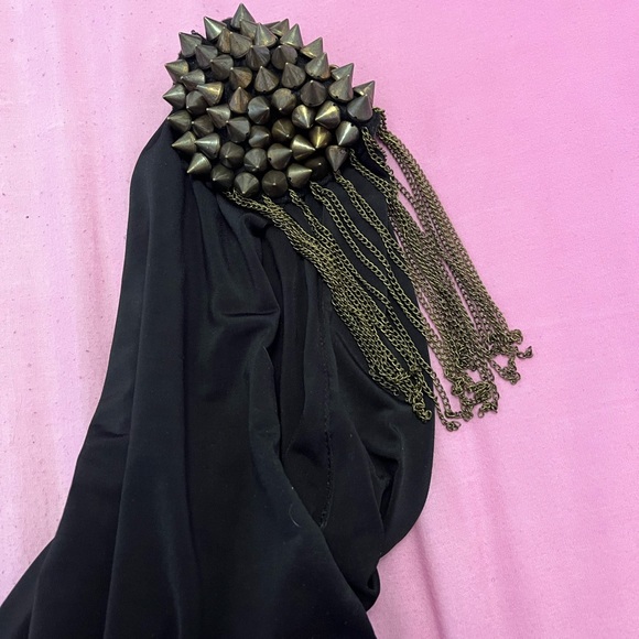 Bebe Addiction Black One Shoulder Dress - Picture 5 of 9